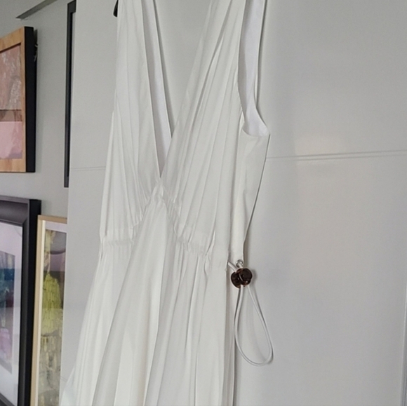 STAUD Waterfall Maxi Dress, White, Size Small, NWT - Picture 6 of 16